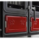 NORDICA - Cuisinière à bois MILLY BORDEAUX