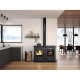 NORDICA - Cuisinière à bois ALASKA NOIRE