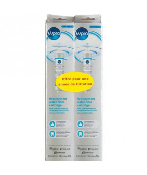 WPRO - Kit de 2 filtres à eau SMS200