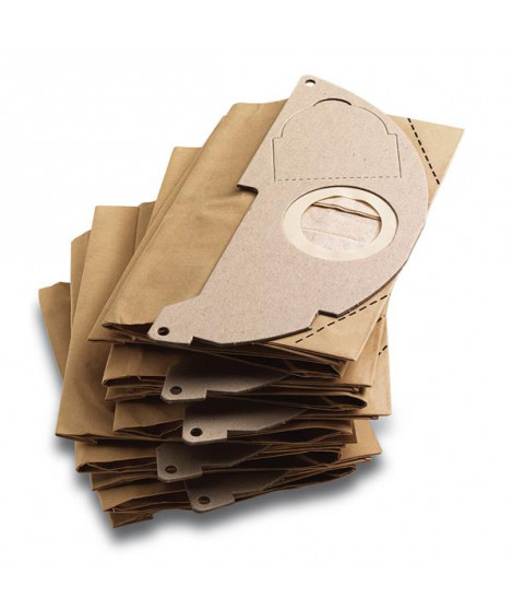 KARCHER - Sachets filtre (x5) papier pour aspirateur WD2 - 6.904-322.0