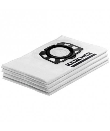KARCHER - Sachets filtre (x4) pour aspirateurs eau et poussières WD/KWD - 28633140
