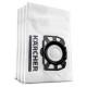 KARCHER - Sachets filtre (x4) pour aspirateurs eau et poussières WD/KWD - 28633140