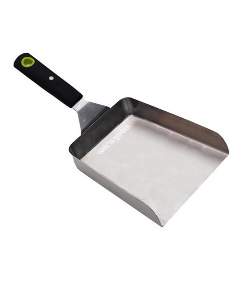 COOK IN GARDEN - Spatule inox à rebord aimanté - AC177