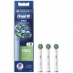 BRAUN - Lot de 3 brossettes - Cross Action - CROSSACTIONX3