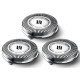 PHILIPS - Blister de 3 têtes pour rasoirs de la série 1000 et 3000 - SH30.50