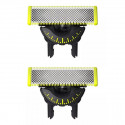PHILIPS - Lot de 2 lames rasoir pour rasoir tondeuse OneBlade - QP420.50