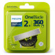 PHILIPS - Lot de 2 lames rasoir pour rasoir tondeuse OneBlade - QP420.50