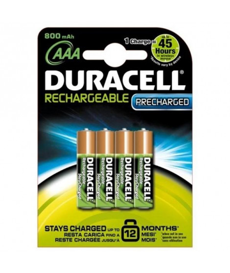 DURACELL - Pile rechargeable HR03B4