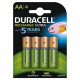 DURACELL - Pile rechargeable HR6B4