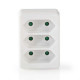 NEDIS - Bloc 3 prises - PSSPL300C1WT