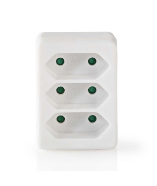 NEDIS - Bloc 3 prises - PSSPL300C1WT