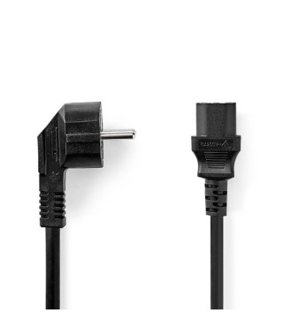 NEDIS - Cordon d'alimentation 3 broches - CEGP10000BK50