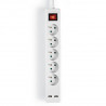 NEDIS - Bloc 5 prises avec interrupteur - EXSO515UESWT