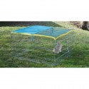 KERBL Enclos extérieur avec protection pour rongeurs - 115x115x65cm