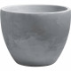 EDA Bac a Arbustes PALMEA Rond 98 L - avec Roulettes - Double Paroi - Réserve d'Eau Intégrée - Ø 70 x 55 cm - Gris