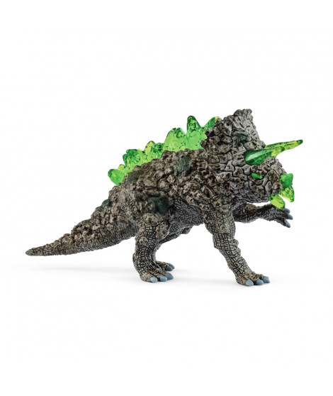 Figurine Tricératops de Pierre, SCHLEICH 70828 Eldrador, Des 4 ans