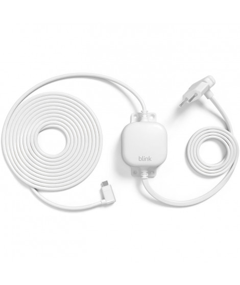 Adaptateur d'alimentation résistant aux intempéries - BLINK HOME SECURITY - Blanc - EU