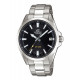 Montre en acier inoxydable EDIFICE CASIO - Gris - Quartz - Verre minéral - Analogique