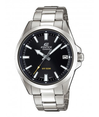 Montre en acier inoxydable EDIFICE CASIO - Gris - Quartz - Verre minéral - Analogique