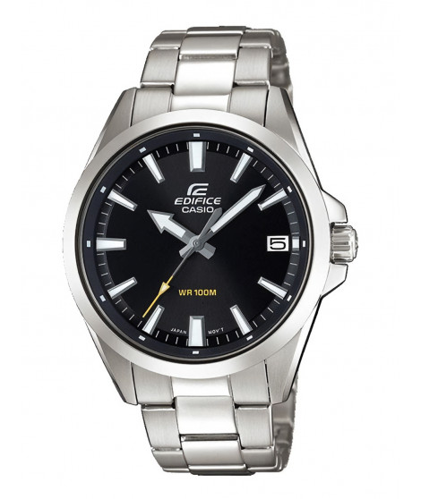 Montre en acier inoxydable EDIFICE CASIO - Gris - Quartz - Verre minéral - Analogique