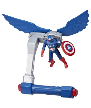 Figurine Captain America Commandes de vol, Marvel Epic Hero Series Captain America: Brave New World, des 4 ans