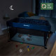 Badabulle Lit Parapluie Easy Clip - Facile a plier et déplier - Lit Léger et Compact avec Sac de transport inclus - Matelas i…