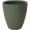 Pot de fleurs - Garden ID - Fancy - 40 x 42 cm - Pour jardin, balcons ou intérieurs - Vert tilleul