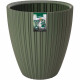 Pot de fleurs - Garden ID - Fancy - 40 x 42 cm - Pour jardin, balcons ou intérieurs - Vert tilleul