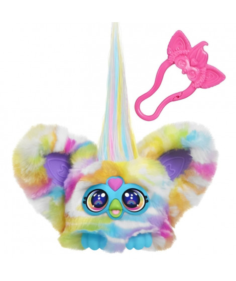 Furby Furblets Zee-Bah, Mini peluche électronique pour filles et garçons, plus de 45 sons, a partir de 6 ans, série 4, Hasbro