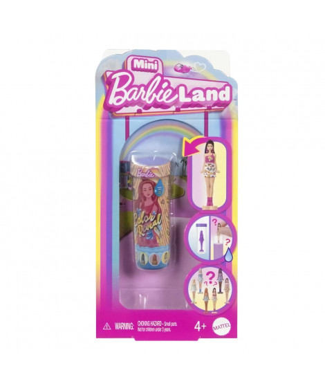 BARBIE Poupée Mini-BarbieLand Color Reveal-Poupée de 3,8 cm - Barbie - JCR08