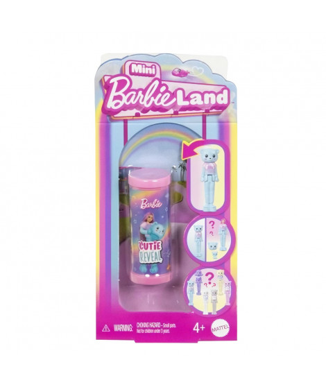 BARBIE Poupée Mini-BarbieLand Cutie Reveal-Poupée de 3,8 cm - Barbie - JCR15
