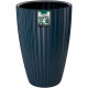 Pot de fleurs - Garden ID - Fancy - 40 x 58 cm - Pour jardin, balcons ou intérieurs - Bleu pétrole