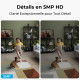 Caméra intérieure - REOLINK - E330 - 5MP - Blanc