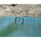 Agrafe métallique - 17 x 3,5 cm - Vendu a l'unité
