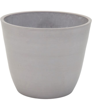 Pot - MEGA COLLECTIONS - Ecostone Egg - Ø 41 cm - H 33 cm - Taupe