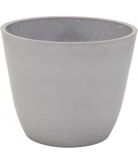 Pot - MEGA COLLECTIONS - Ecostone Egg - Ø 41 cm - H 33 cm - Taupe