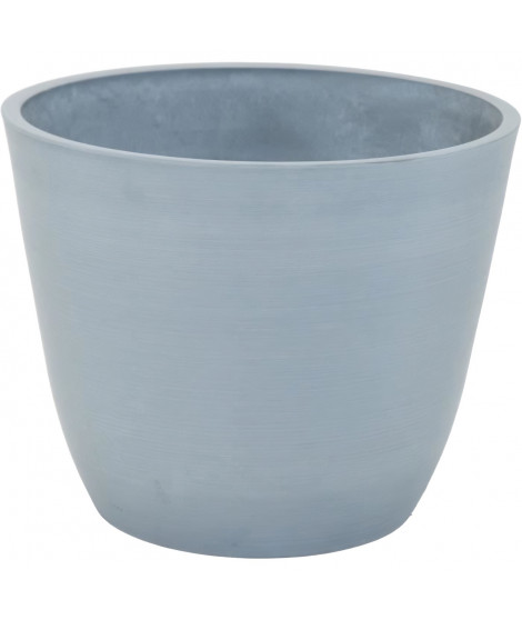 Pot - MEGA COLLECTIONS - Ecostone Egg - Ø 41 cm - H 33 cm - Gris
