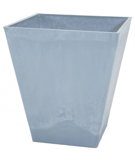 Pot - MEGA COLLECTIONS - Ecostone Square - 41 x 45 cm - Gris