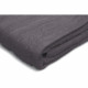 Lot de 2 serviettes - LOVELY HOME - 2 Draps de douche 70 x 140 cm - Gris anthracite