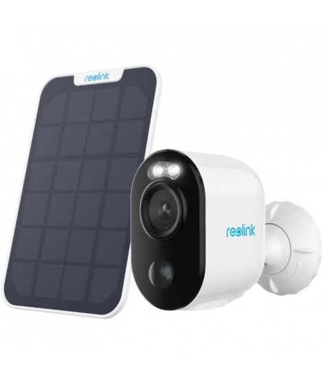 Caméra extérieure - REOLINK - B310 - Panneau solaire - Blanc