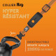 Collier GPS pour chien - WEENECT Chien XT - Antenne XL - Etanche - Collier Julius-K9 - Fonctionne avec abonnement - Orange