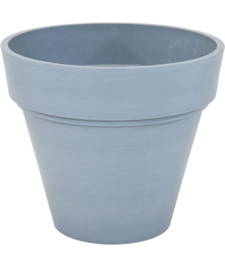 Pot - MEGA COLLECTIONS - Ecostone Planter - Ø 41 cm - H 35 cm - Gris