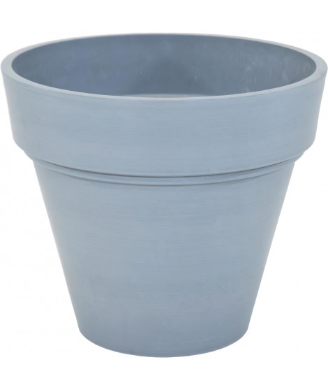Pot - MEGA COLLECTIONS - Ecostone Planter - Ø 55 cm - H 51 cm - Gris