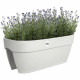 Pot de fleurs - ELHO - Vibia Campana Flower Bridge 60 - Blanc - L 26 x B 59 x H 22 cm - Balcon/Extérieur - 100% recyclé