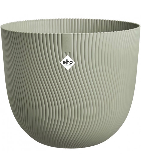 Pot de fleurs - ELHO - Sereh Rond 40 - Vert - Ø 39 x H 33 cm - 100% recyclé