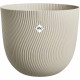 Pot de fleurs - ELHO - Sereh Rond 40 - Beige - Ø 39 x H 33 cm - 100% recyclé