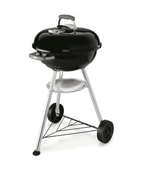Barbecue a charbon WEBER Compact Kettle 47 cm  - Noir