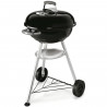 Barbecue a charbon WEBER Compact Kettle 47 cm  - Noir