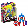MixMashers Marvel Avengers, figurine Captain America a mélanger et combiner avec accessoires