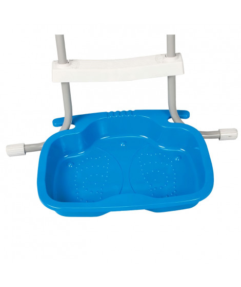 INTEX Pediluve - 56 x 46 x 9 cm - Bleu ou gris (couleur aléatoire)